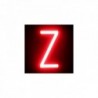 Letra LED Neon Z Largura 87 mm Altura 161 mm Profundidade 38 mm - SB-R11-26A-Z - 8435402576679