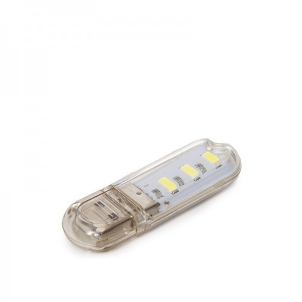 Luz Noturna USB 5V SMD5730 Branco Quente - CA-LN-USB-5-WW - 8435402582601