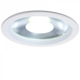 LED COB Downlight Circular 30W 2700lm 30000H Branco - GG-TH002-W - 8435402588474
