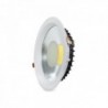 LED COB Downlight Circular 30W 2700lm 30000H Branco Quente - GG-TH002-WW - 8435402588474