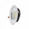 LED COB Downlight Circular 40W 3600lm 30000H Branco - GG-TH004-W - 8435402588504