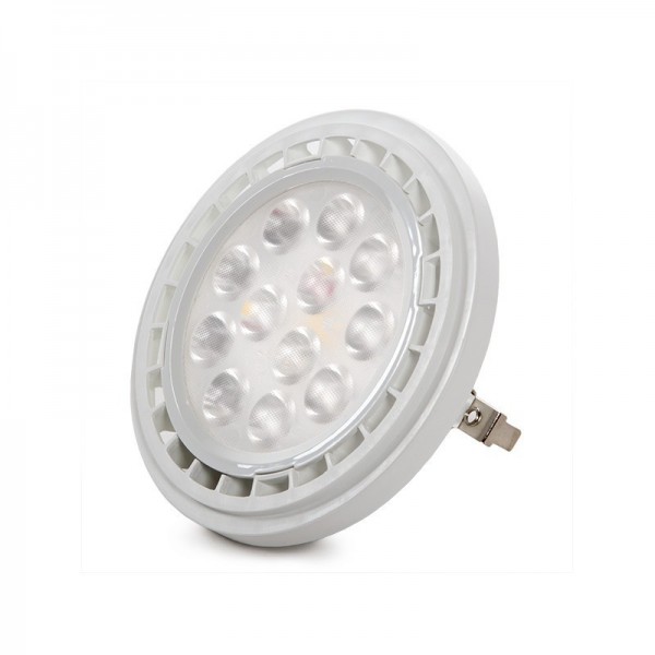 Lâmpada LED AR111 G53 SMD2835 7W 700Lm 30000H - HO-2835AR111-7W-CW - 8435402586548