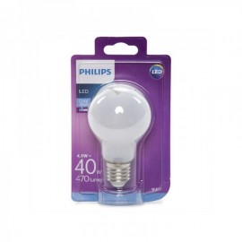 Lâmpada LED Philips E27 A60 4,5W 470Lm Branco Frio Branco Frio - PH-8718696740705-CW - 8435402588719