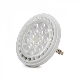 Lâmpada LED AR111 G53 SMD2835 12W 1200Lm 30000H Branco Quente - HO-2835AR111-12W-WW - 8435402586609