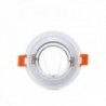Aro Downlight Circular GU10 99 mm - Branco - HO-GU10_RING-006 - 8435402586999