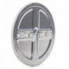 Downlight Circular LED Corte Variável 50-205mm 20W 120lm/W 30000H Branco - LH-PCLH20B-W - 8435402589518