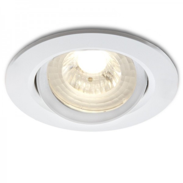Downlight Circular LED COB 7W 630lm 30000H Branco Frio - LM-4203-CW - 8435402590538