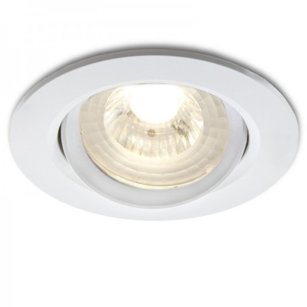 Downlight Circular LED COB 7W 630lm 30000H Branco - LM-4203-W - 8435402590538