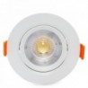 Downlight Circular LED COB 7W 630lm 30000H Branco Frio - LM-4203-CW - 8435402590538