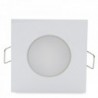 Downlight LED IP54 WC e Cozinhas Quadrado 5W 350lm 25000H Branco - RU-1712-W - 8435402590620