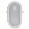 Aplique de Parede Led IP54 10W 700 lm 40000H Oval Branco Branco Frio - RU-1678-CW - 8435402590675