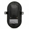 Aplique de Parede Led IP54 10W 700 lm 40000H Oval Preto Branco Frio - RU-1677-CW - 8435402590682