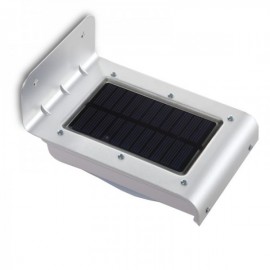 Aplique de Parede LED Solar IP65 16x2835SMD Sensor Regulável Movimento Branco Frio - PL-626014-CW - 8435402596653