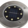 Luz Jardim LED Solar IP65 8x2835SMD Sensor Luz Branco Frio - PL-626030-CW - 8435402596691