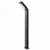 Baliza Exterior LED IP54 10W 720 lm Altura 780mm Gemma Branco - WM-TY402-10W-780-W - 8435402589310