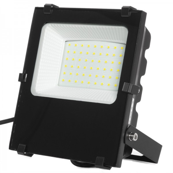 Projetor LED SMD 30W 130 lm/W IP65 50000H Ajustável Branco - 1916-NS-HVFL30W-F-W - 8435584042009