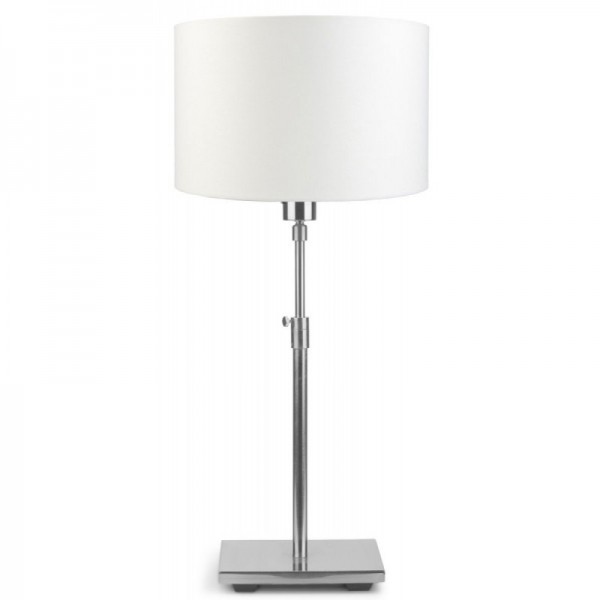 Base Candeeiro de Mesa Ferro Bonn 59cm Níquelado sem Sombra - IAR-BONN/T - 8435584046762