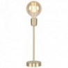 Candeeiro de Mesa Ferro Cannes 12x37cm L Ouro - IAR-CANNES/T37/GO - 8435584048469