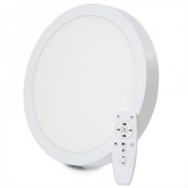 Luminária de Teto LED 300mm 24W Controle Remoto Brilho CCT 30000H - HO-PF-24W-RC - 8445152005589