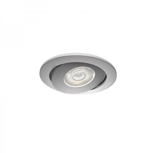 Holofote de Encastre LED Philips Asterope 4.5W Ajustável 500lm Branco Quente - PH-8718696125212 - 8445152007859
