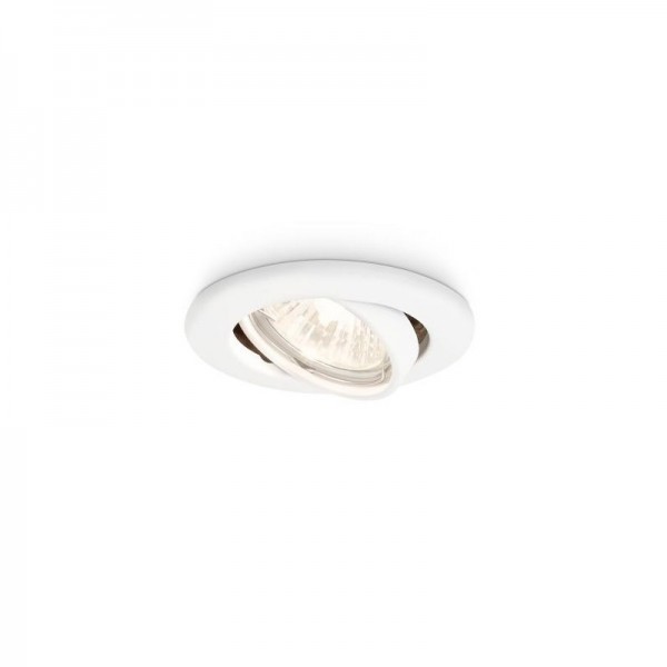 Holofote de Encastre Philips Enif Circular Branco GU10 Sem Lâmpada - PH-8718696133361 - 8445152007514