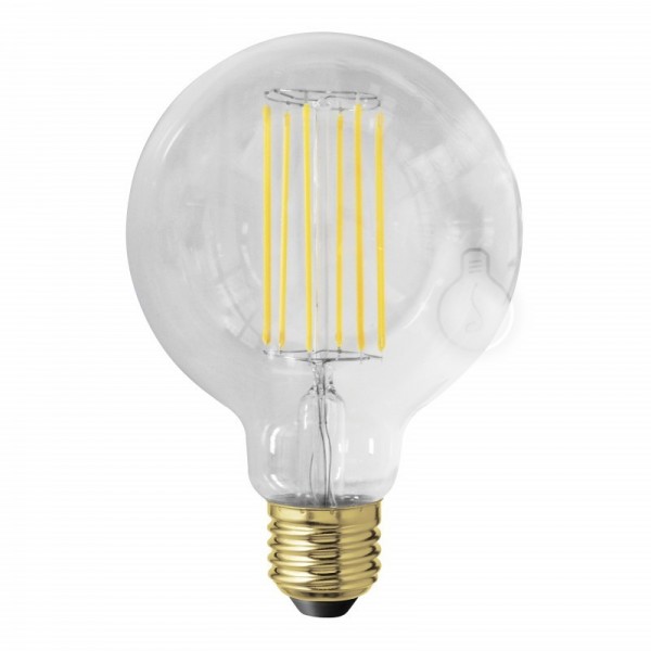 Lâmpada LED E27 - Transparente - Branco Quente - AM-LB701_2 - 8445152019159