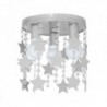 Luminária de Teto Star 3x E27  Metal + Vidro Sem Lâmpada - MLP-1130 - 8445152031304