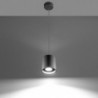 Luminária Suspensa ORBIS Cinzento IP20 Cabo Ajustável 1x GU10 Sem Lâmpada - SOL-SL.0052 - 8445152079153