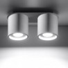 Luminária de Teto ORBIS Branco IP20 2x GU10 Sem Lâmpada - SOL-SL.0056 - 8445152080876