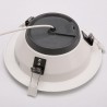 Downlight BOL 40W Chip LED Samsung + Eaglerise Driver CCT Ajustável 3000-4000-6000K - 8428350653622