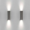 Aplique LED ASTRID Aço Inox Branco Quente - 8428350618263