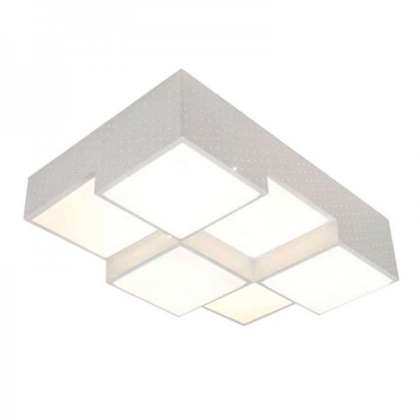 Luminária KUBB Branco 72W Branco Frio - 8428350637332