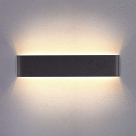 Aplique LED KLAN 410 14W cor Negro Branco Neutro - 8435568909373